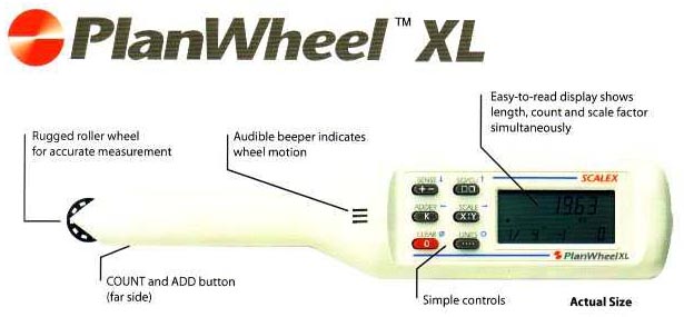 PlanWheel XL features